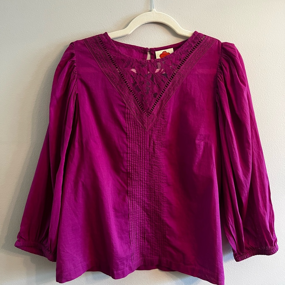 NWOT Farm Rio for Anthropologie size XS blouse